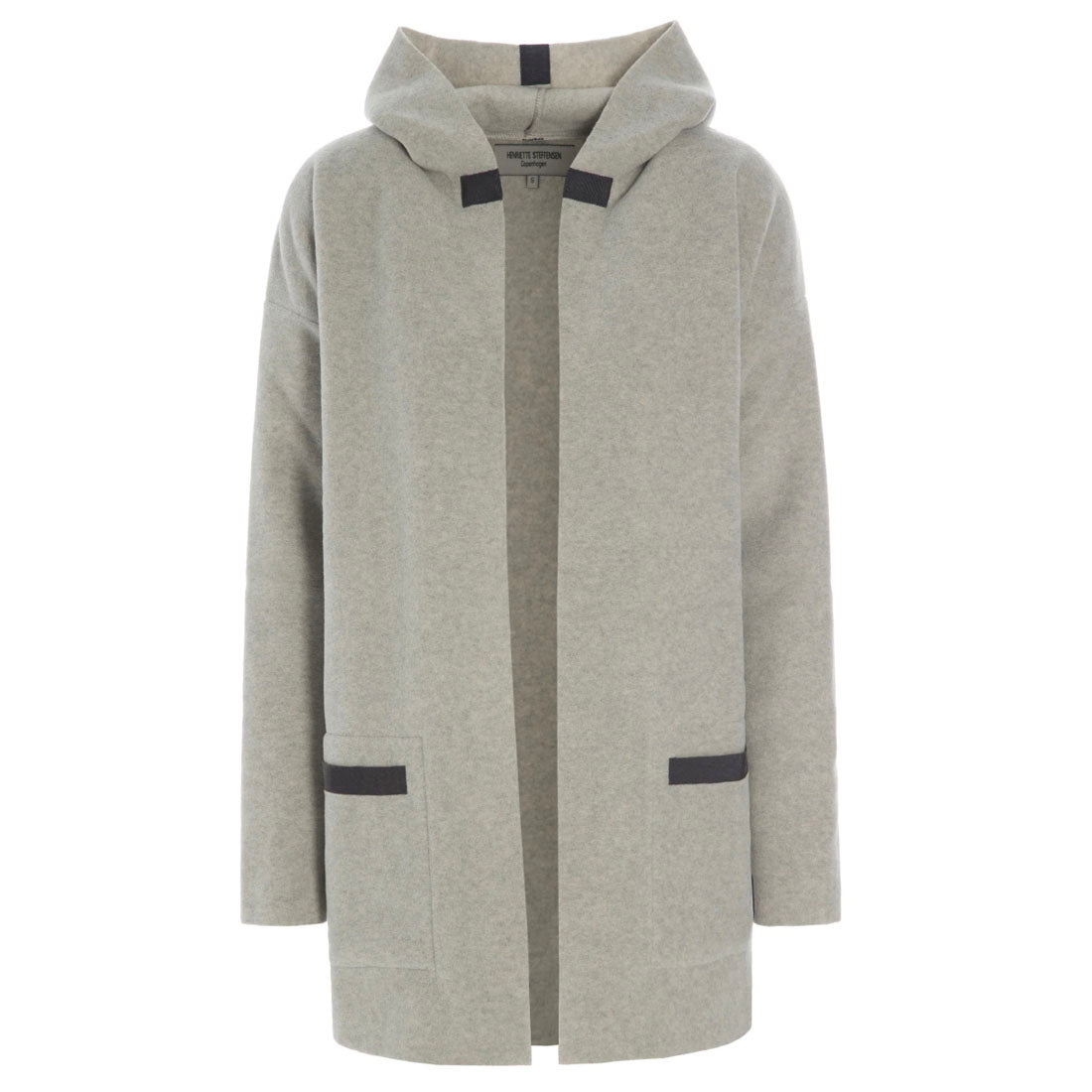 Cardigan W/Hood - Sand - Henriette Steffensen - JHS4