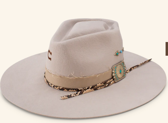 Spear Point Silverbelly Hat - Charlie 1 Horse - C1HSPS