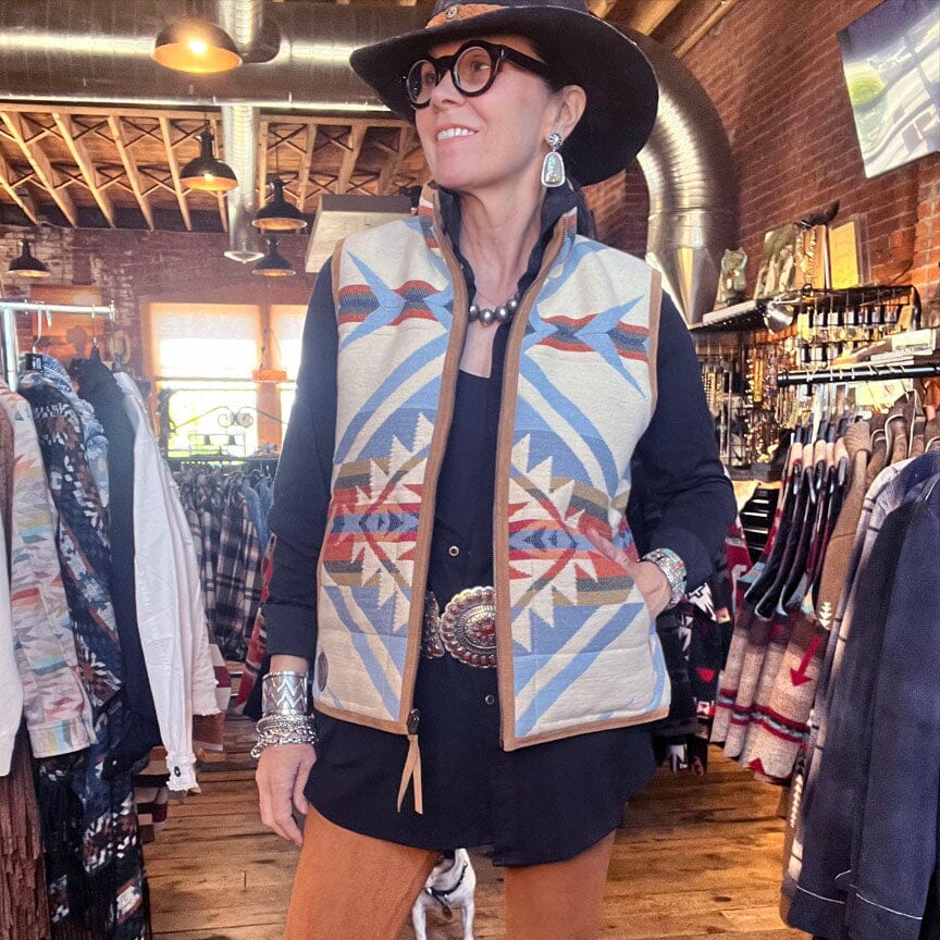 Bronco Blanket Vest - Double D Ranch - VDD7