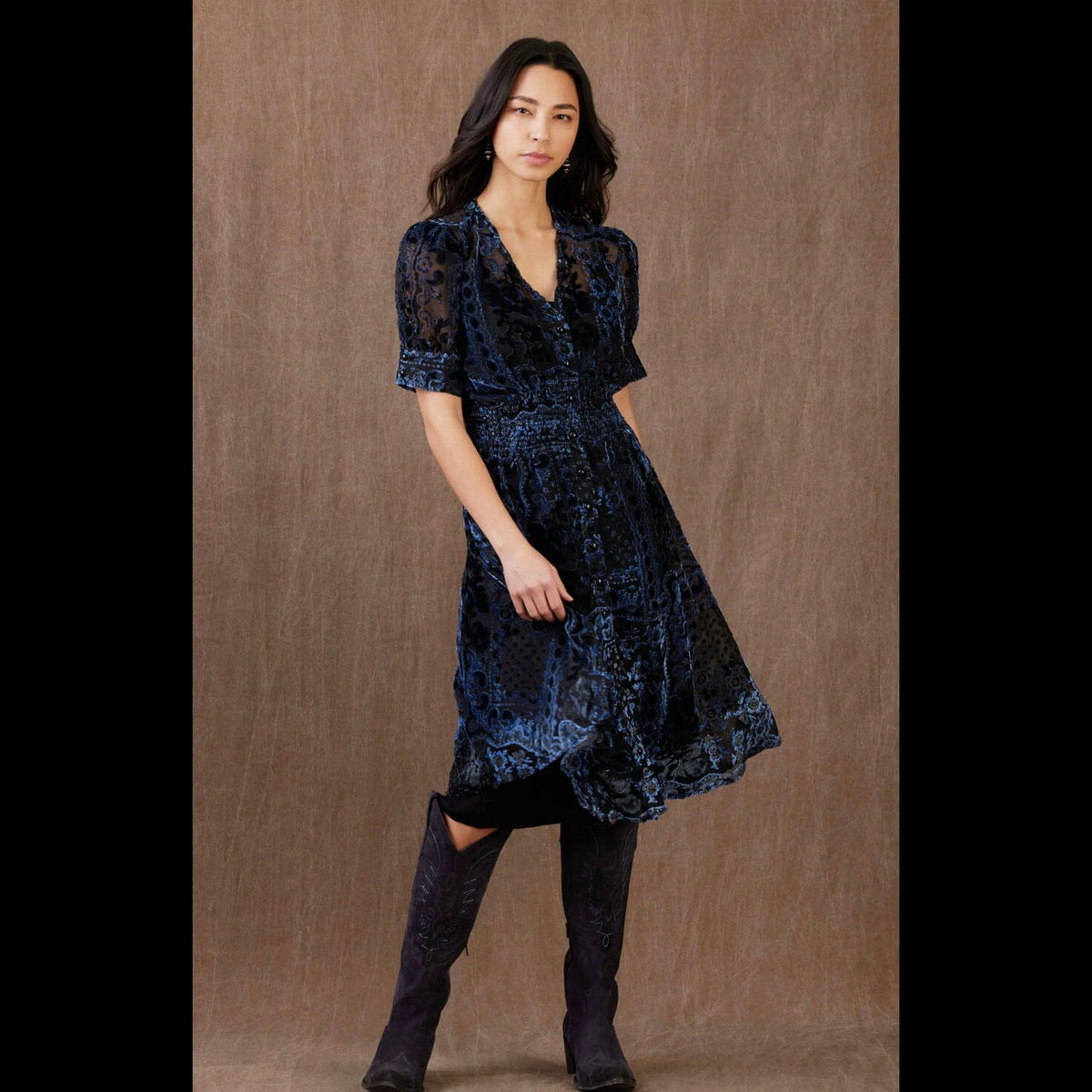 Chilholm Trail Bandana Dress - Double D Ranch - DRDD9