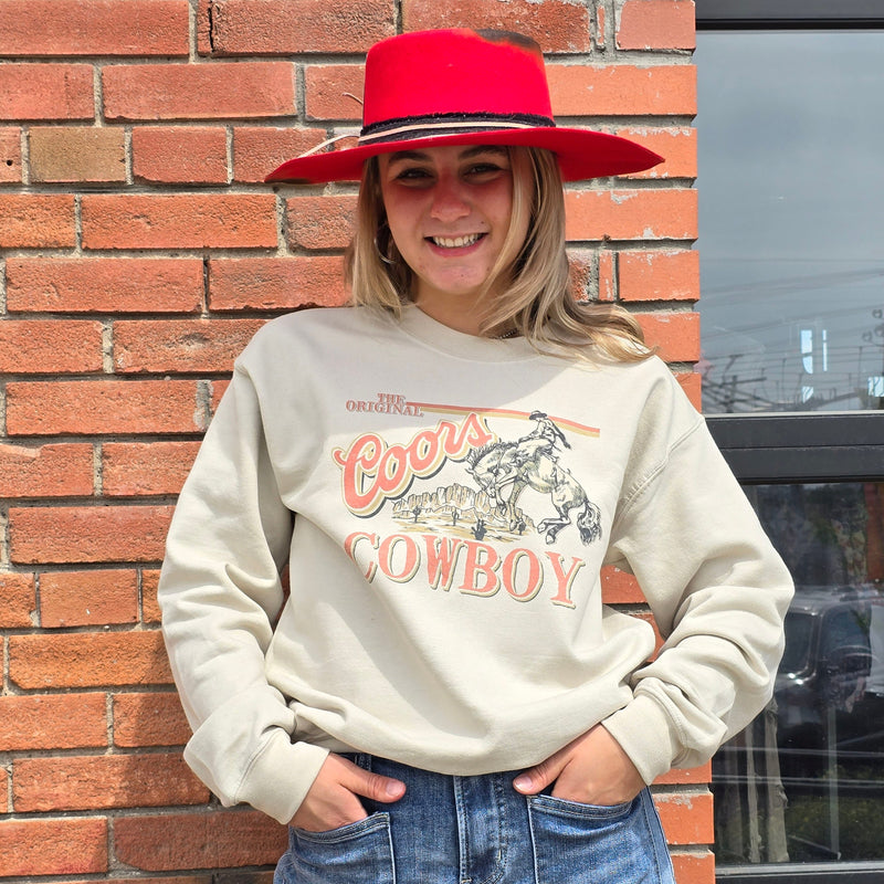 Coors Cowboy Sweatshirt - TLRB1