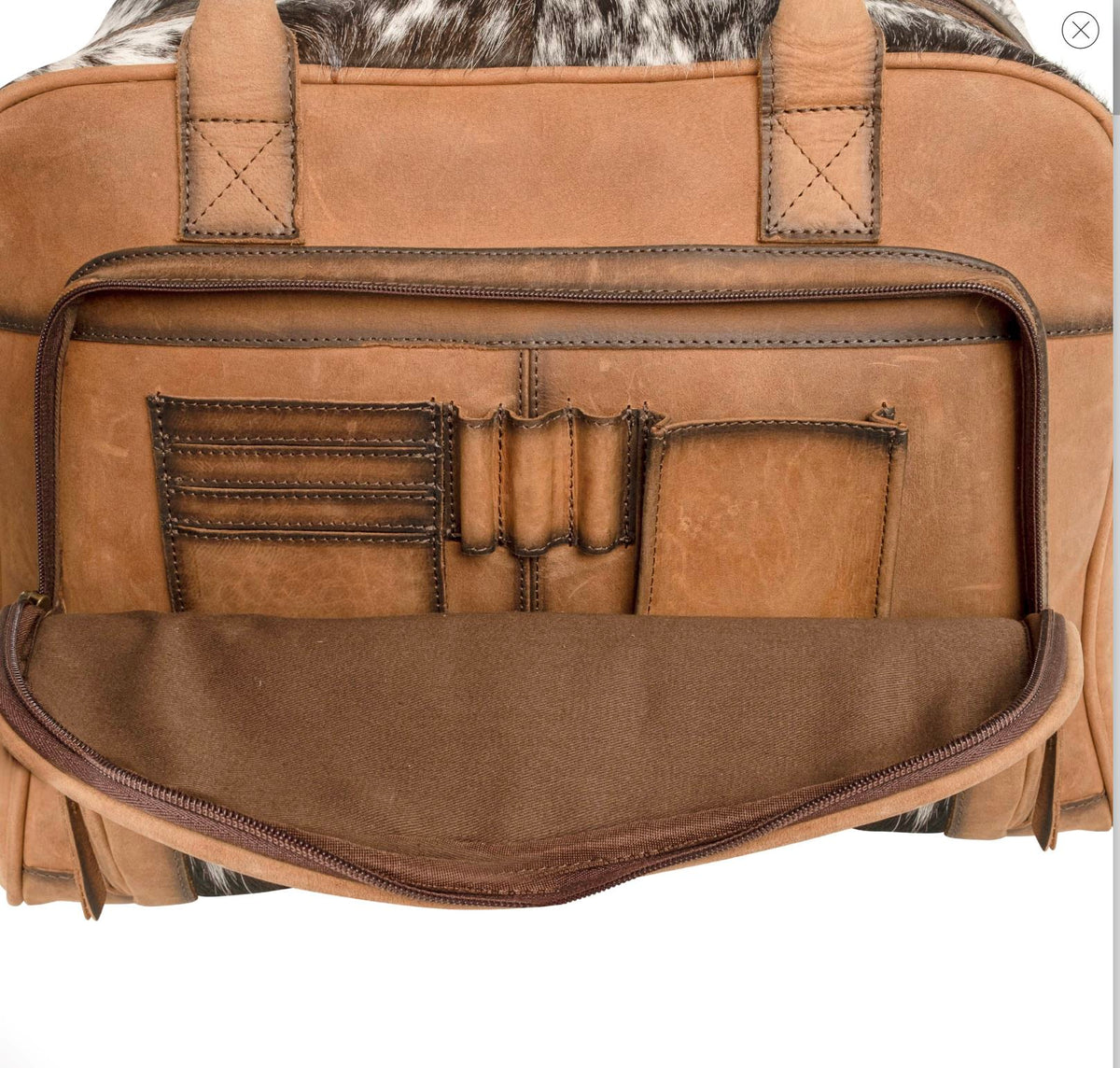 Cowhide Carry On Bag - 32761