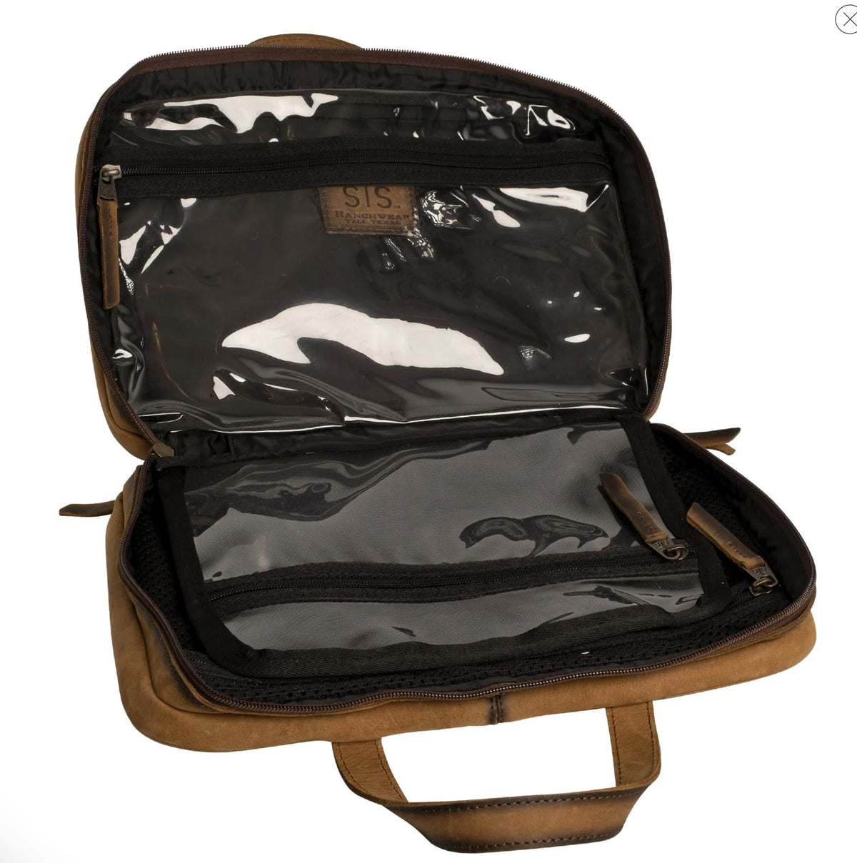 Cowhide Toiletry Bag - 32835