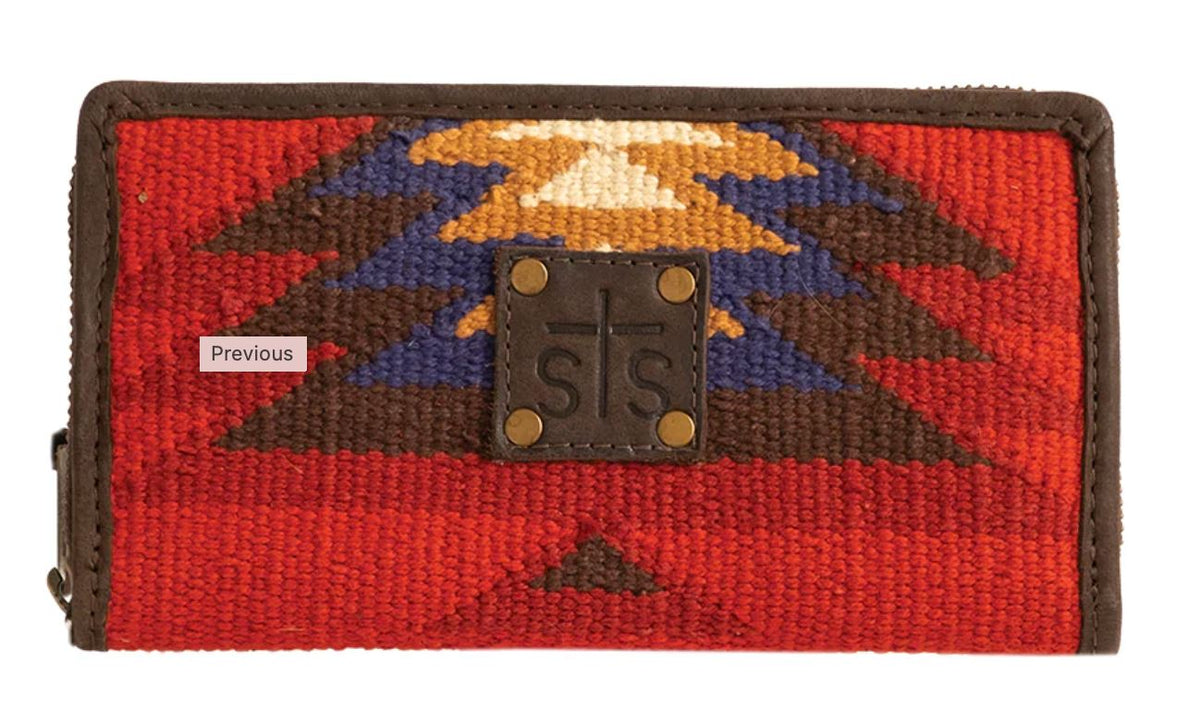 Crimson Sun Bi-Fold Wallet - BGSTS11