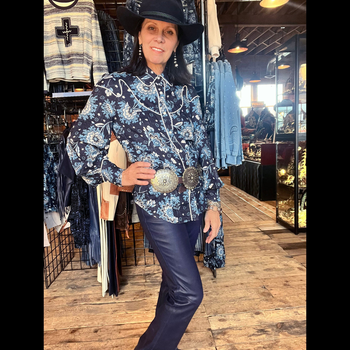 Jesse's Bandana Blouse - Double D Ranch - TDD66