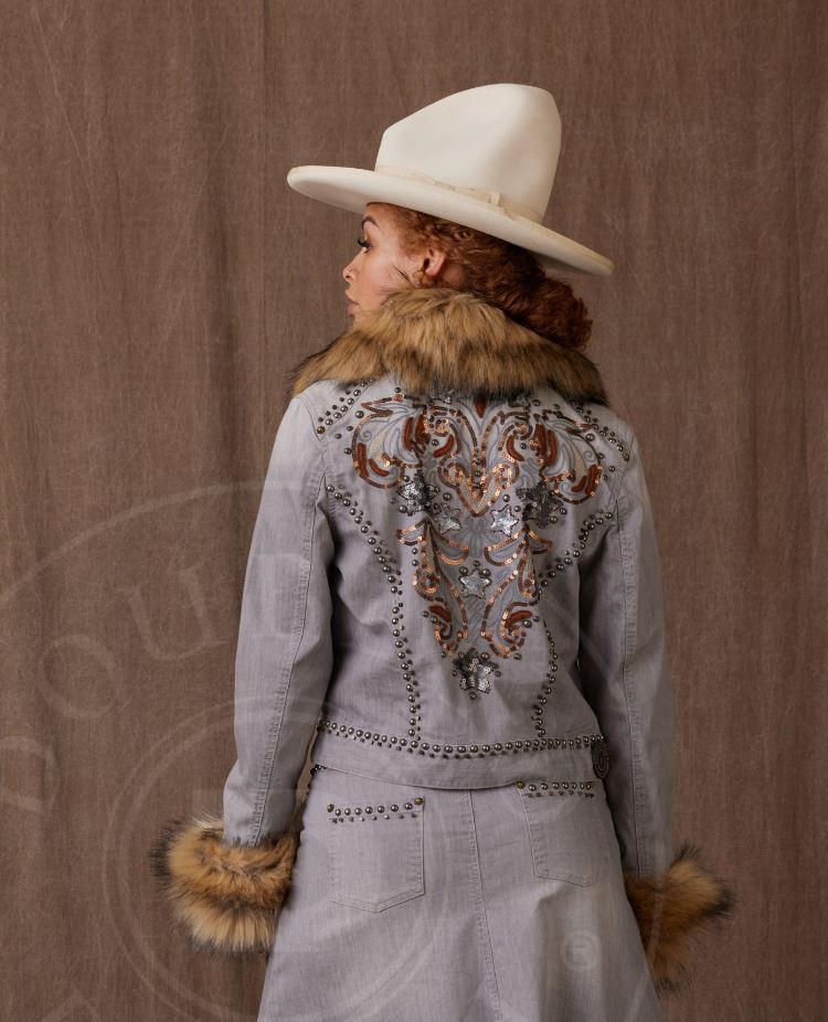 Ragsdale Jacket W/Fur - Double D Ranchwear - C3373F