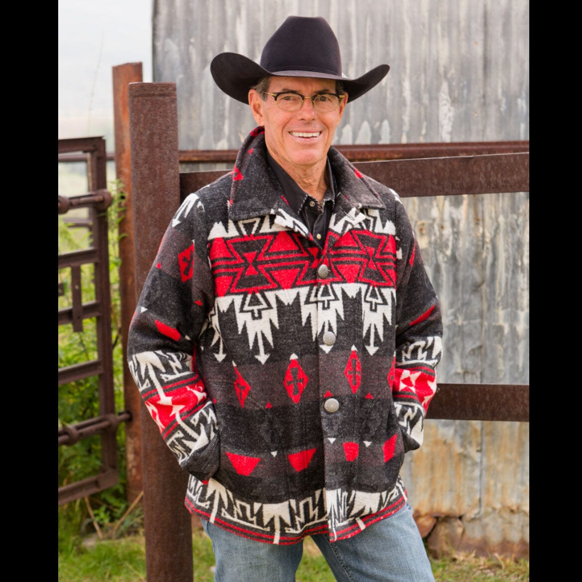 Tall Trail Coat - Montezuma Charcoal - Rhonda Stark - RSTC-MC