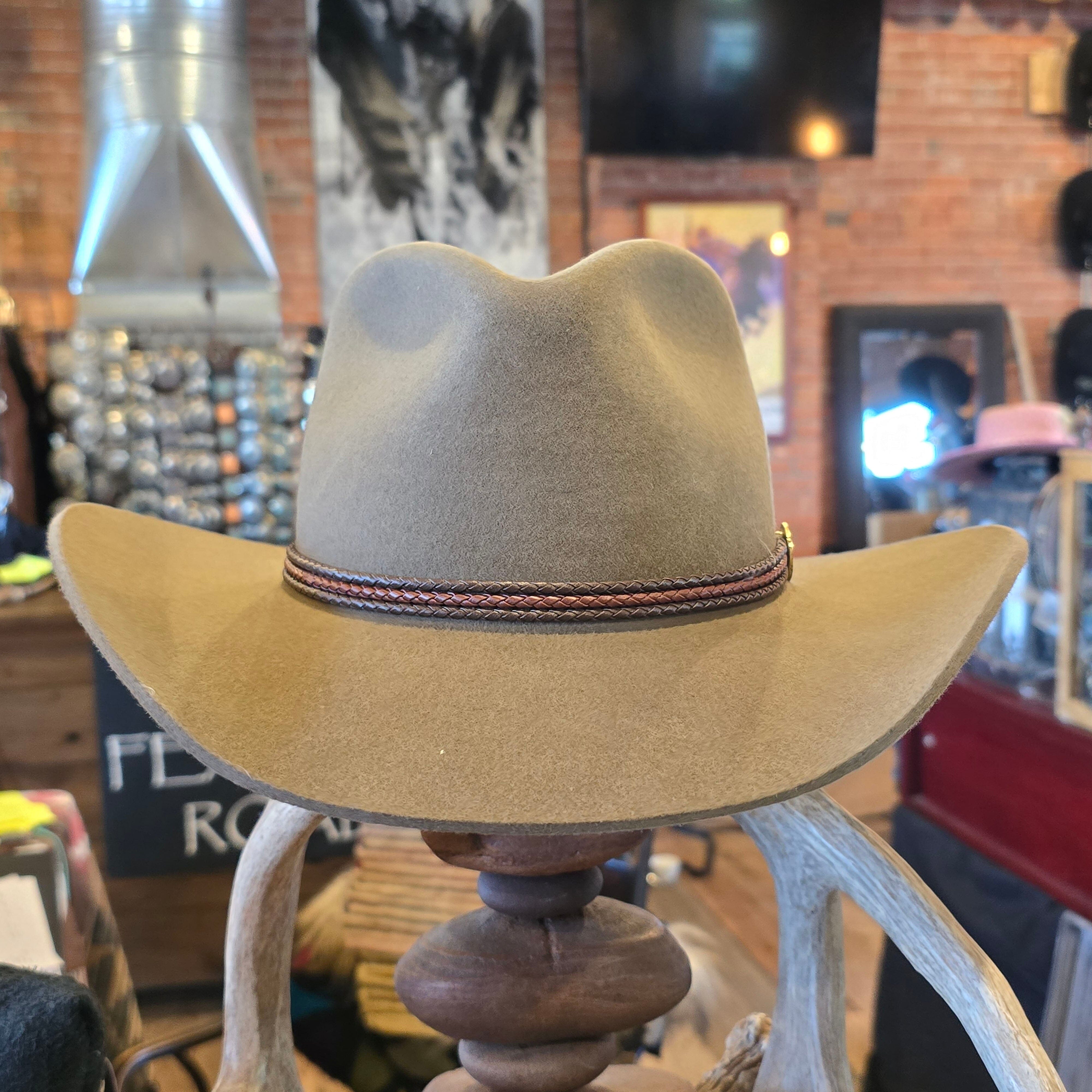 Online Vaquero Style Hut pecan Hat1010