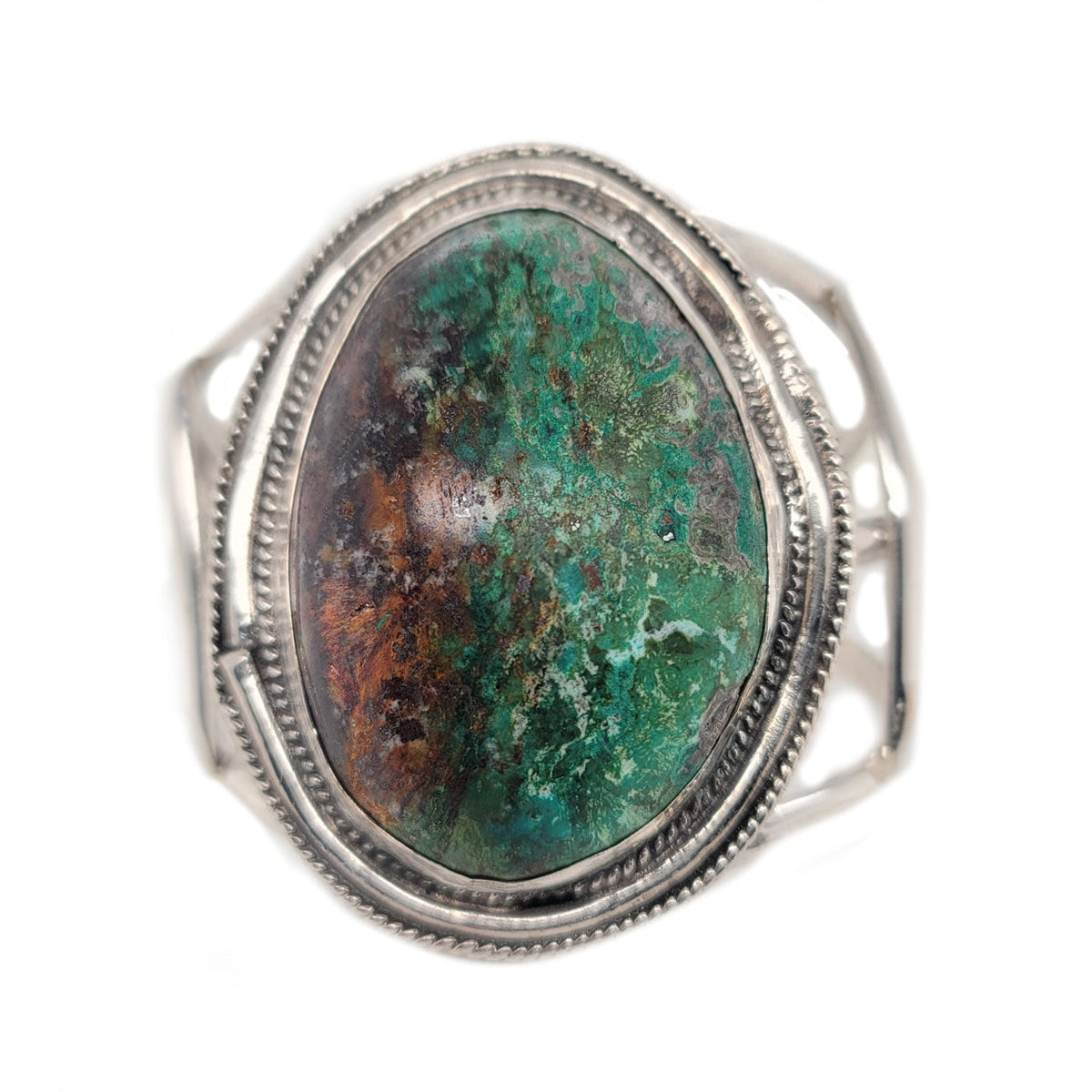 Chrysocolla/Sterling Cuff - CMH73