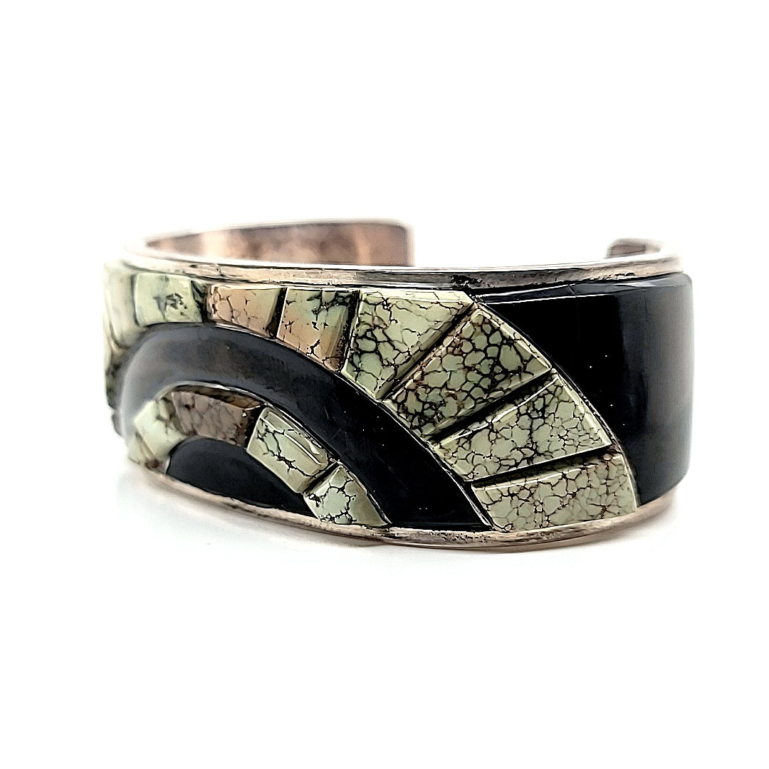 Damele Turquoise / Jet V. Truillo Cuff - CFNW1