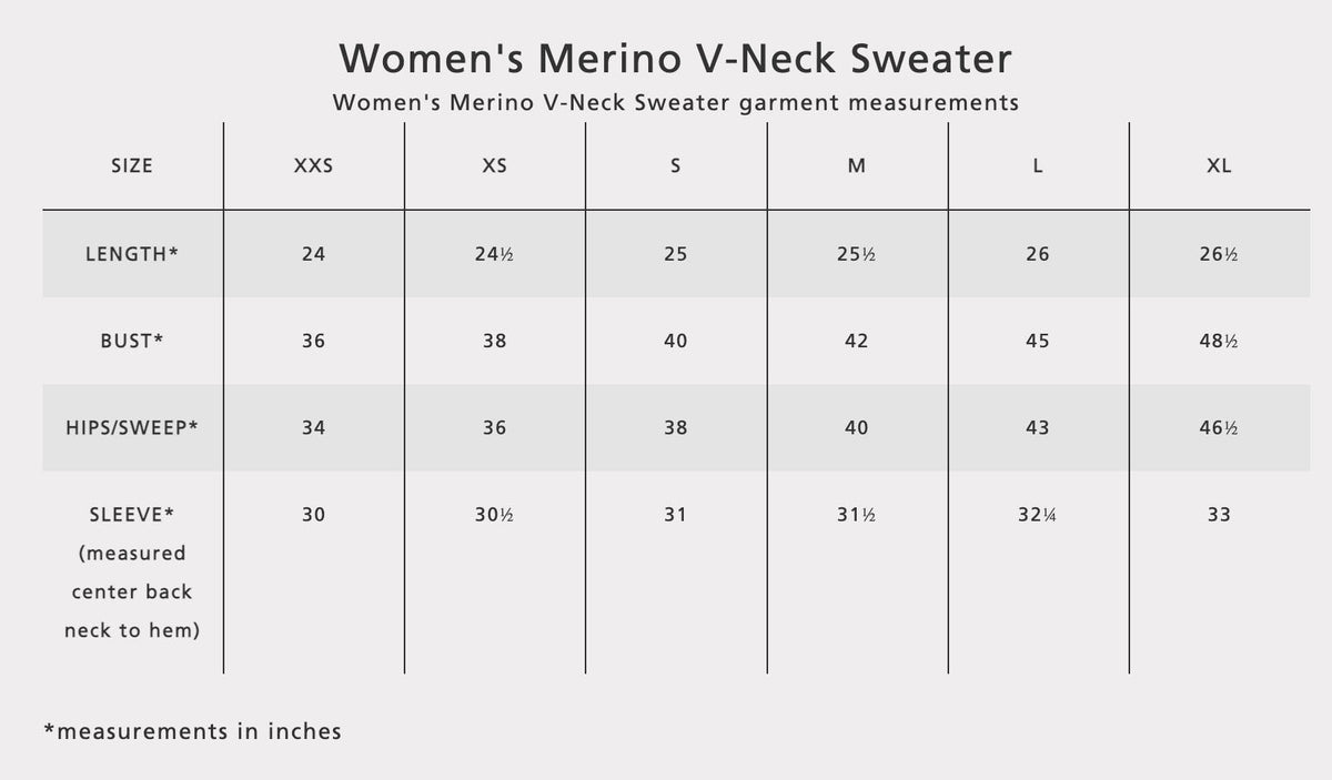 Merino V-Neck Sweater - Charcoal - SWP84