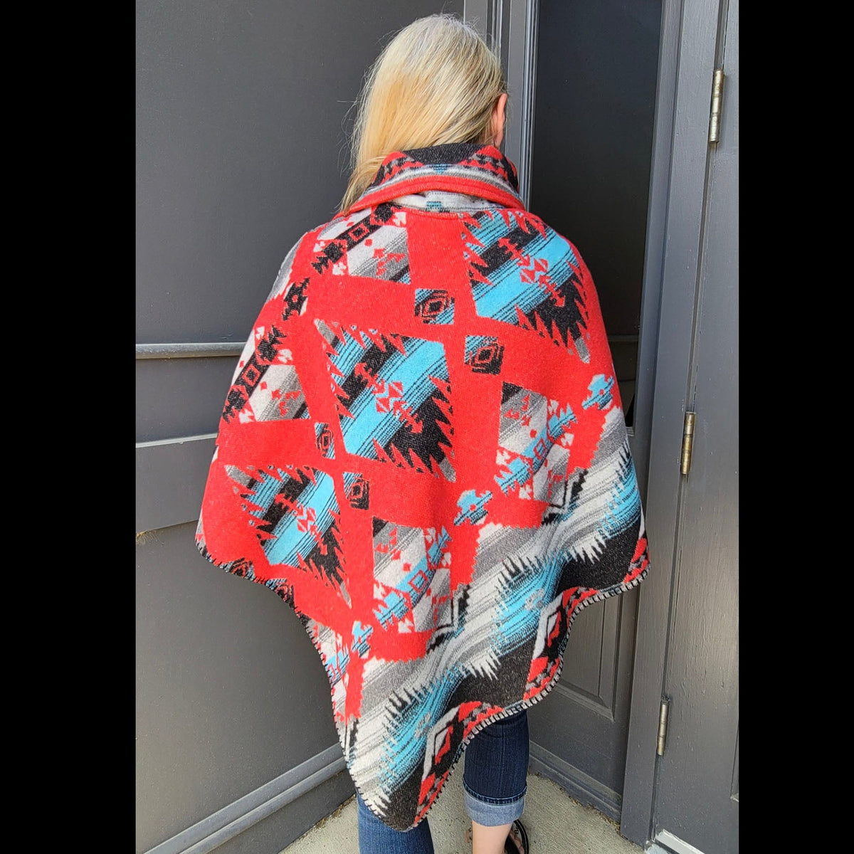 Poncho Button Collar - Hopi - RSPNHP