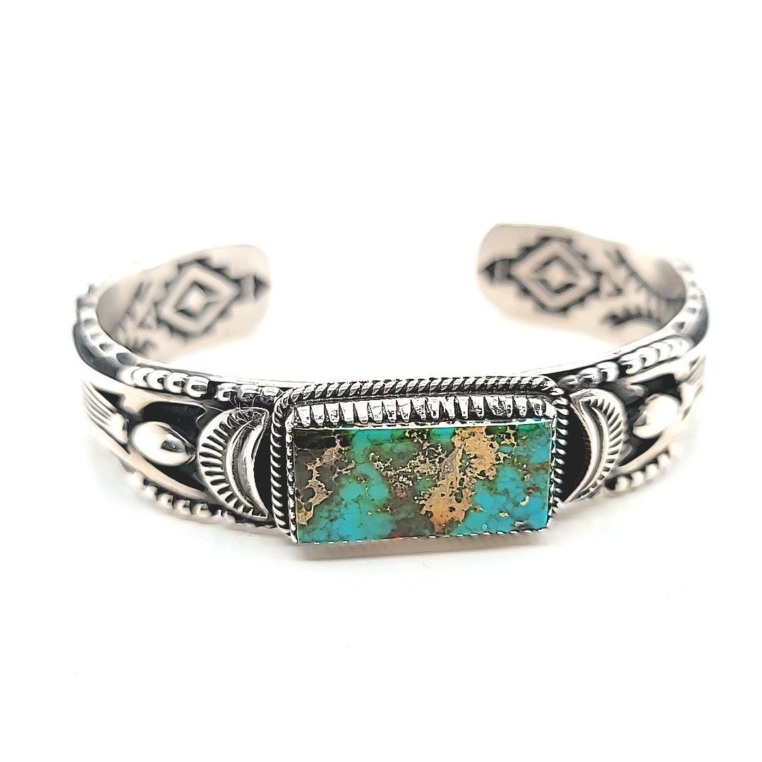 Sterling Silver & Turquoise Cuff - CU83