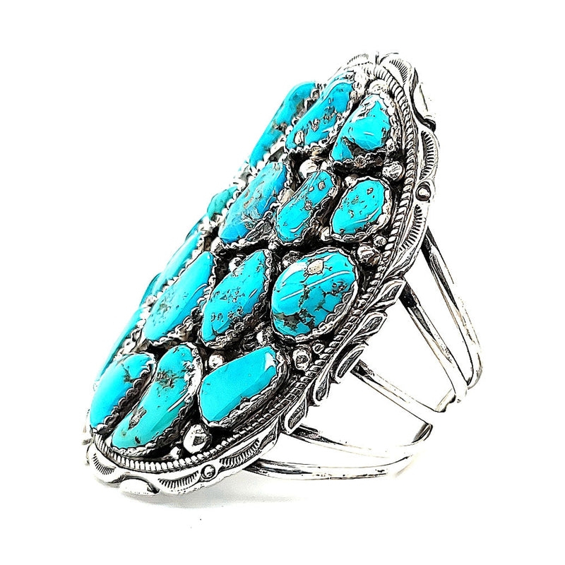 Turquoise 18 Stone Cuff - CMH95