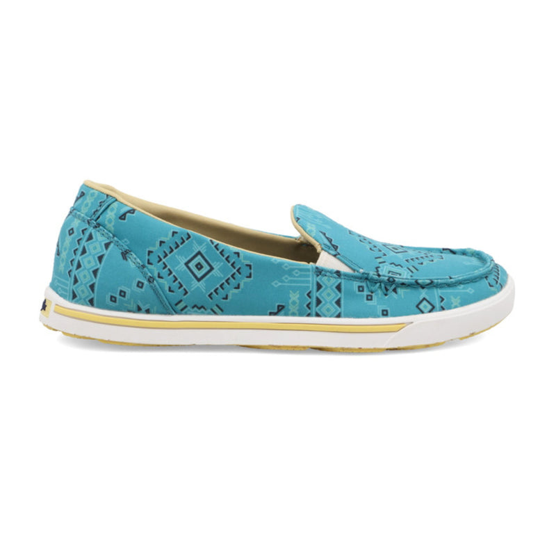 Wrangler Slip-On Turquoise Bandana - SHWR2